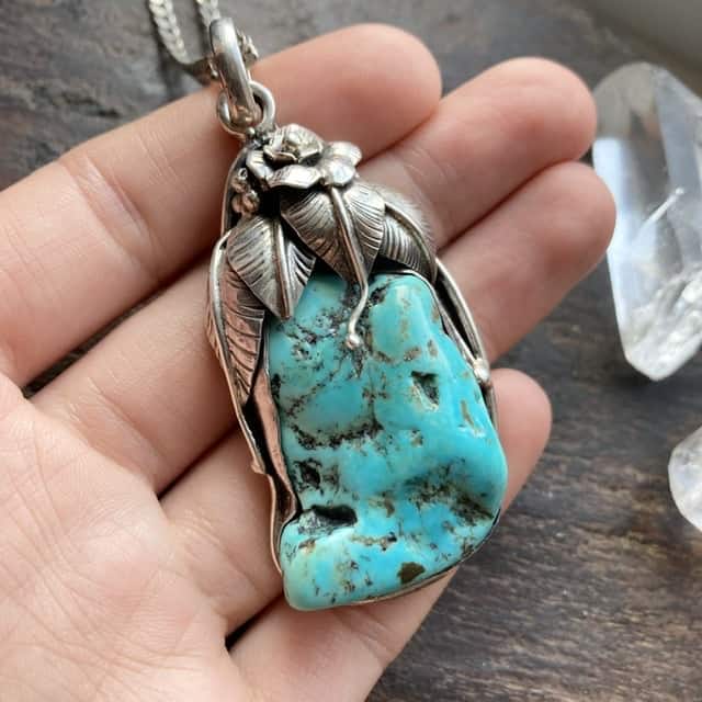 Nomad Mohave Turquoise Necklace – River Nomad