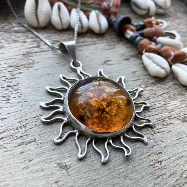Buy Sterling Silver 925 Sun Pendant Cute Happy Sun Necklace N57 Online in  India - Etsy