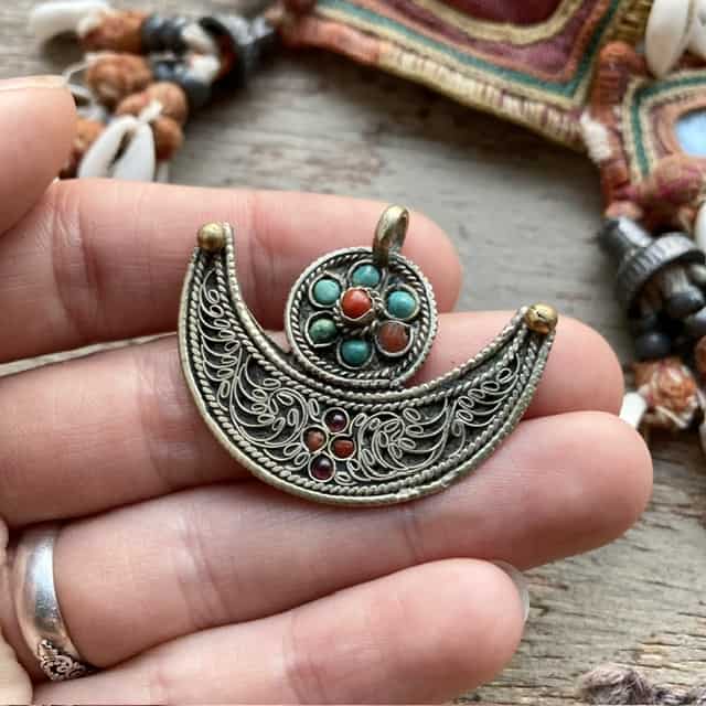 Vintage Uzbek pendant