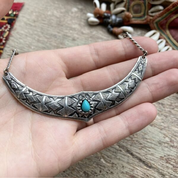 Vintage Balinese sterling silver necklace