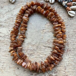 Vintage raw Baltic amber necklace