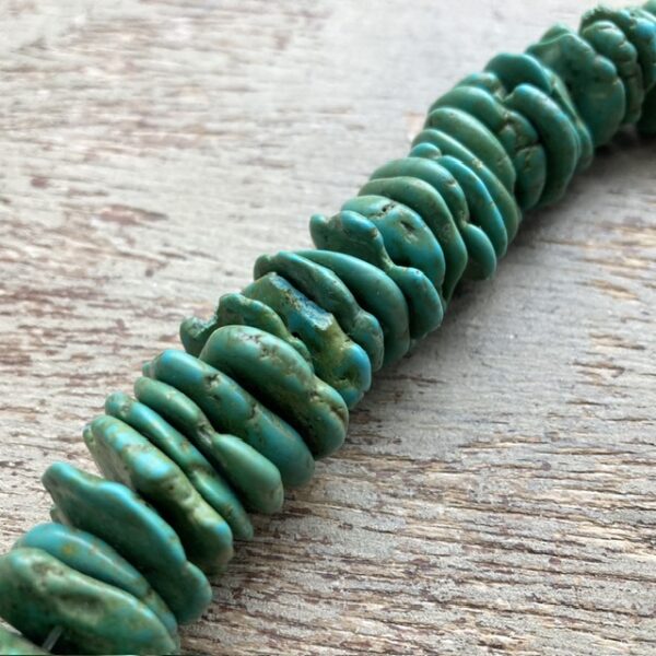 Vintage chunky natural turquoise necklace