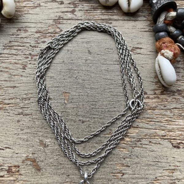 Vintage sterling silver South African necklace