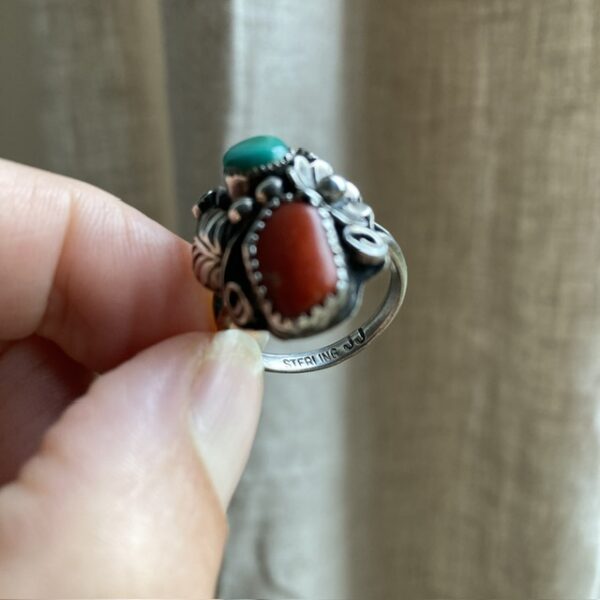 Vintage Navajo sterling silver ring