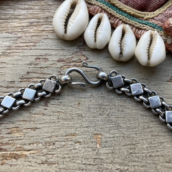 Vintage Indian sterling silver necklace