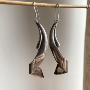 Vintage sterling silver dangly earrings