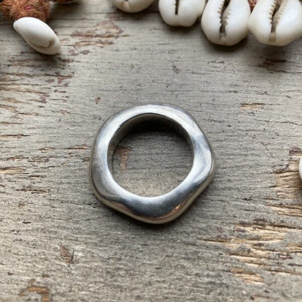 Funky vintage sterling silver ring