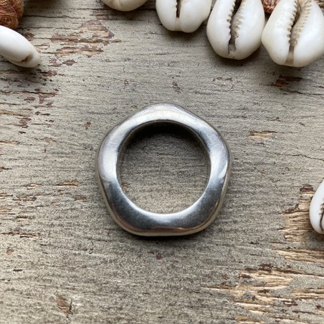 Funky vintage sterling silver ring