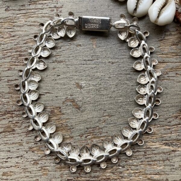 Vintage Indian sterling silver bracelet